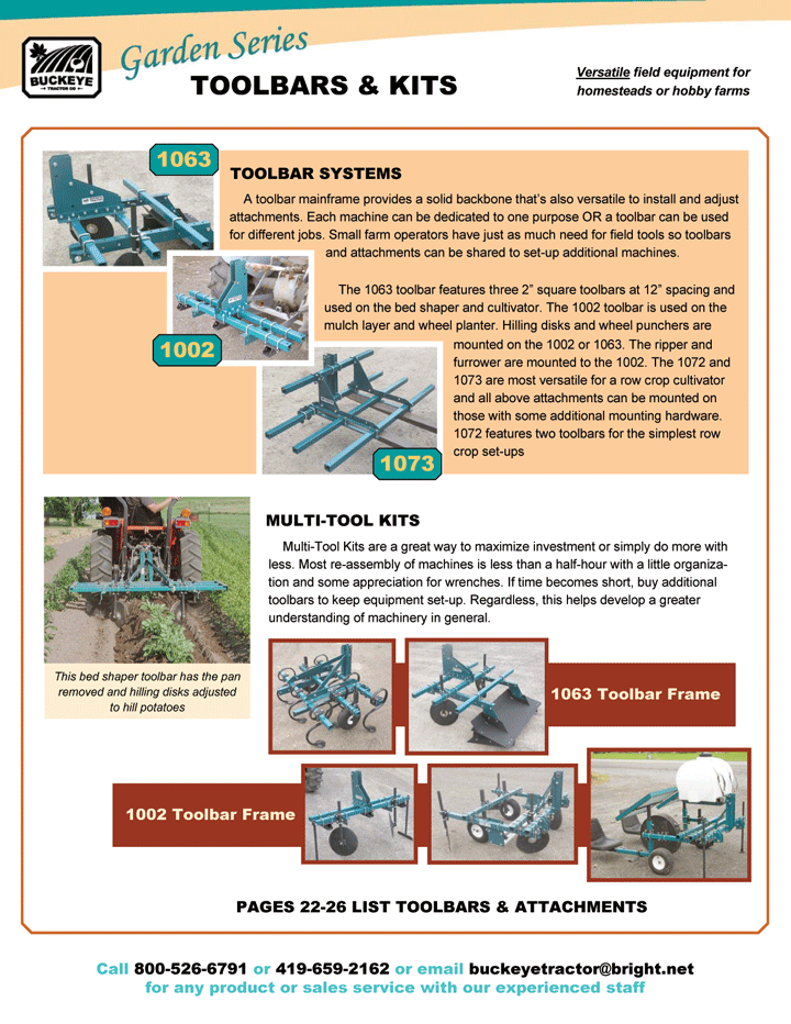 Buckeye Tractor Online Catalog Garden Series Page 18